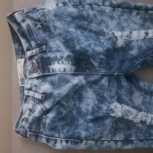 Bonage festival jeans Womens Size 3 tye dye tie dye Women's Junior Sizing